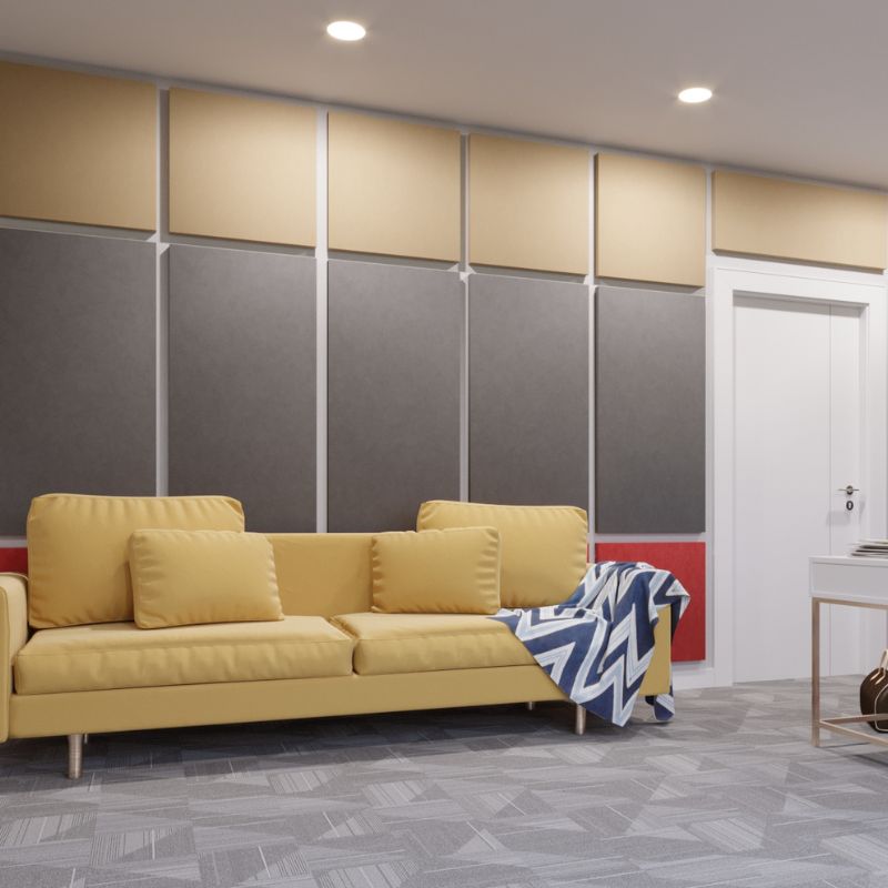 MuffleWall Rectangle Acoustic Fabric Panel