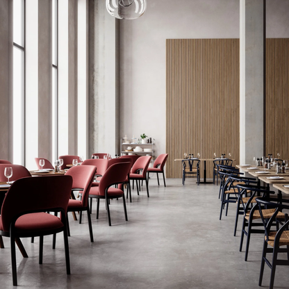 MuffleTimber - Fire Retardant Certified (FRC) | Acoustic Slat Wood Wall Panel