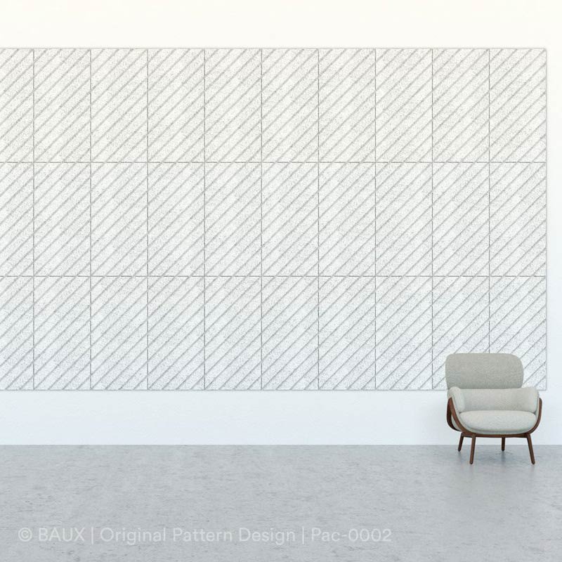 BAUX Diagonal Acoustic Wall Panel