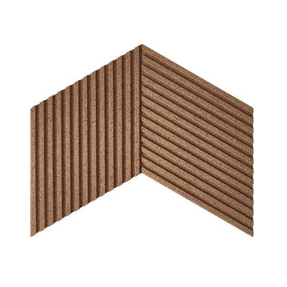 MuffleCork | Cork Wall Panel - Stripe