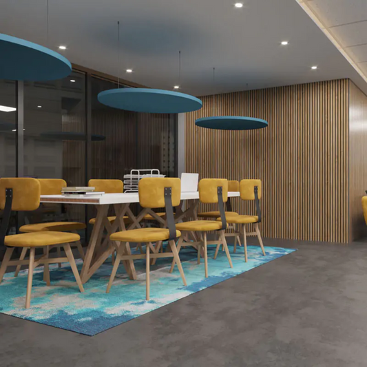 MuffleRaft | Circle Acoustic Ceiling Raft