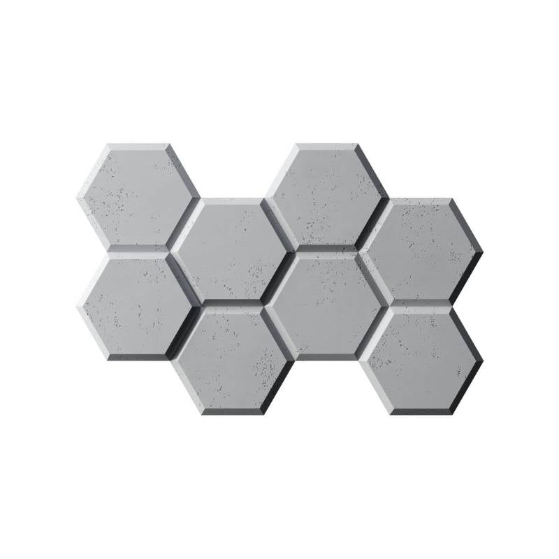 VHCT 3D Concrete Wall Panel | Hexagon