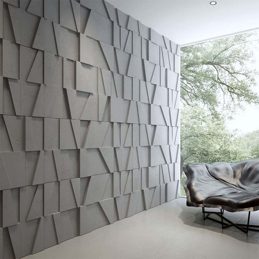 VHCT 3D Concrete Wall Panel | Multibookcase