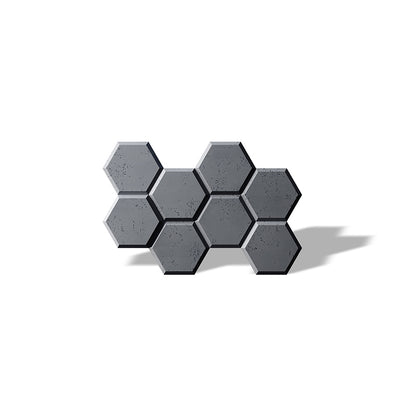 VHCT 3D Concrete Wall Panel | Hexagon