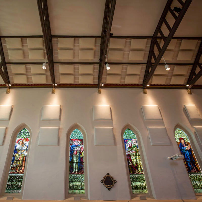 Woolly Shepherd Suspended Rectangle Acoustic Ceiling Absorbers - Muffle Acoustics Limited