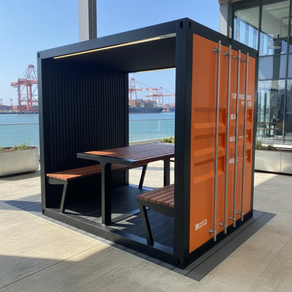 The Meeting Pod Co | The Container Shack Outdoor Acoustic Pod