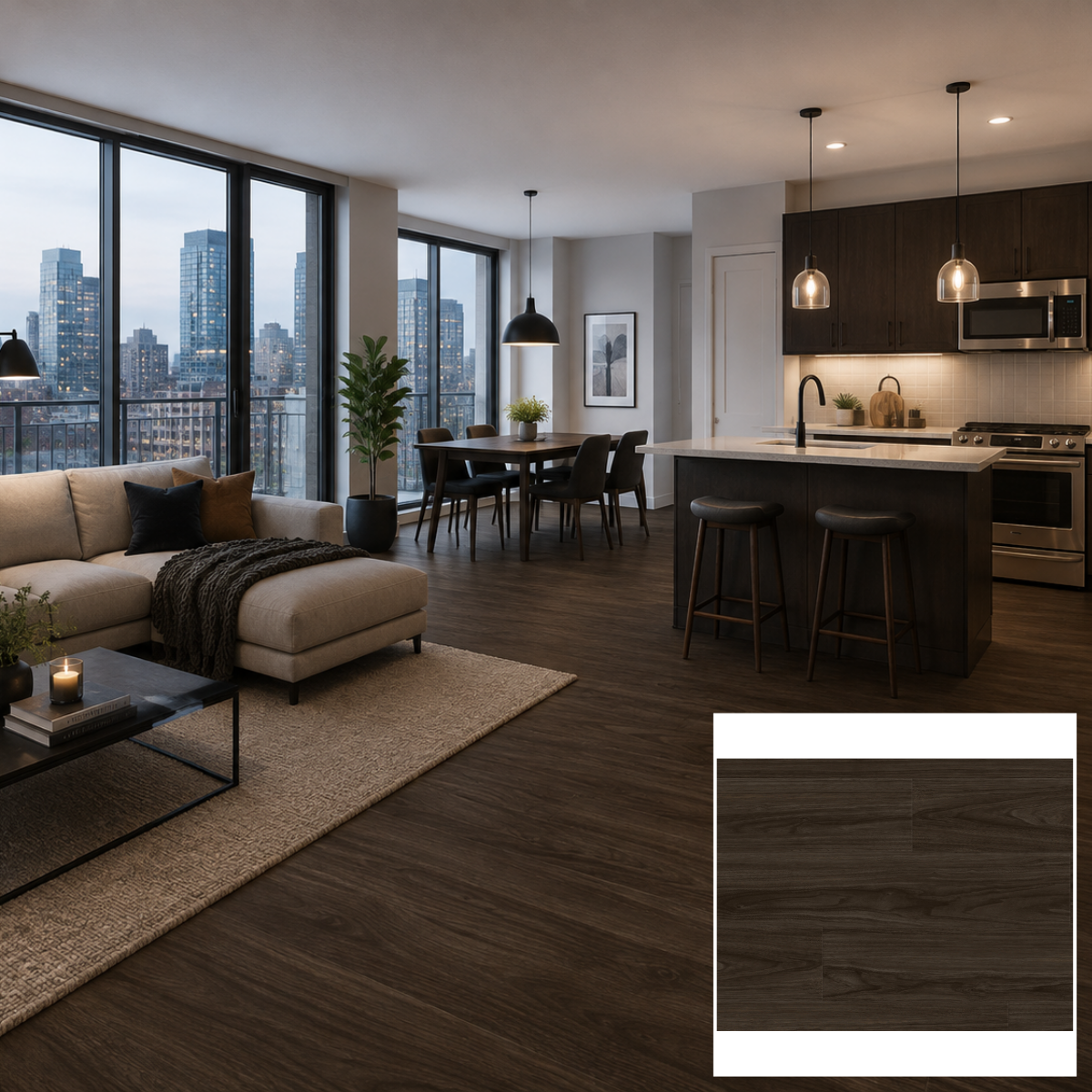 MuffleSPC | Rigid Core Floating PVC Flooring