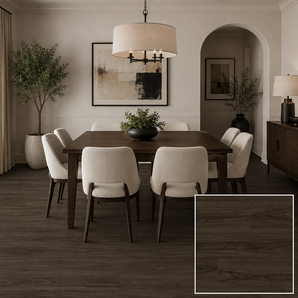 MuffleLVT | Glue Down Luxury Vinyl Tile