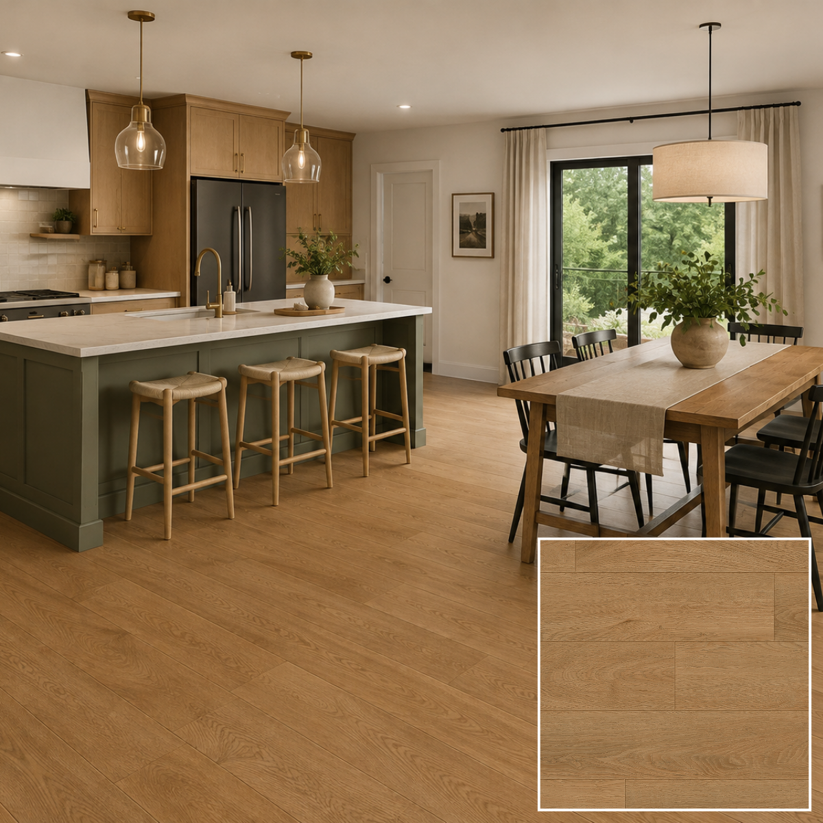 MuffleLVT | Glue Down Luxury Vinyl Tile