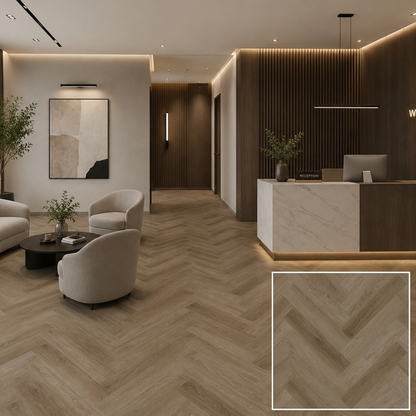 MuffleLVT | Glue Down Luxury Vinyl Tile