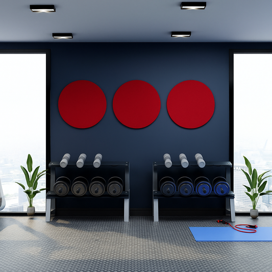 MuffleStick | Circle Self-Adhesive Acoustic Panel