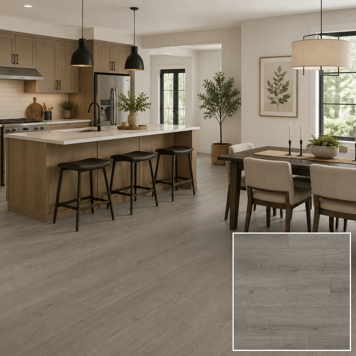 MuffleLVT | Glue Down Luxury Vinyl Tile