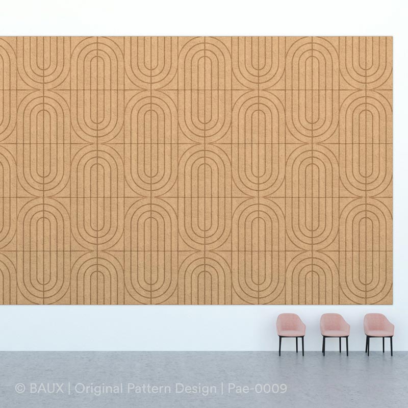 BAUX Curve Acoustic Wall Panel