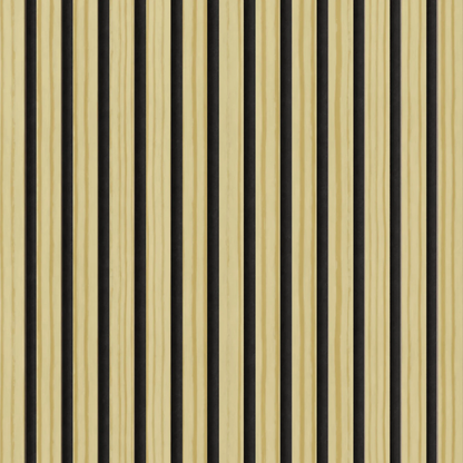 MuffleTimber - Fire Retardant Certified (FRC) | Acoustic Slat Wood Wall Panel