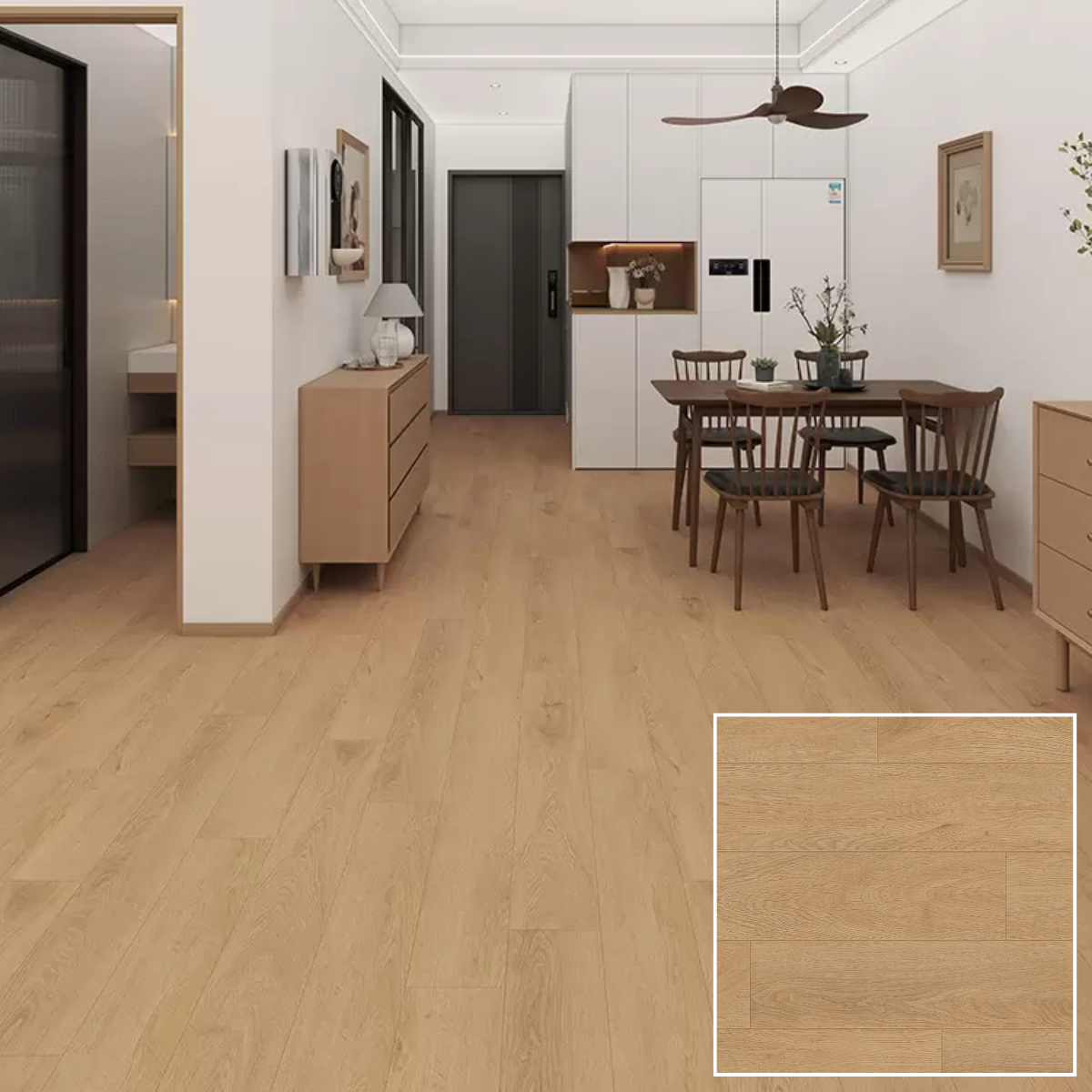 MuffleLVT | Glue Down Luxury Vinyl Tile