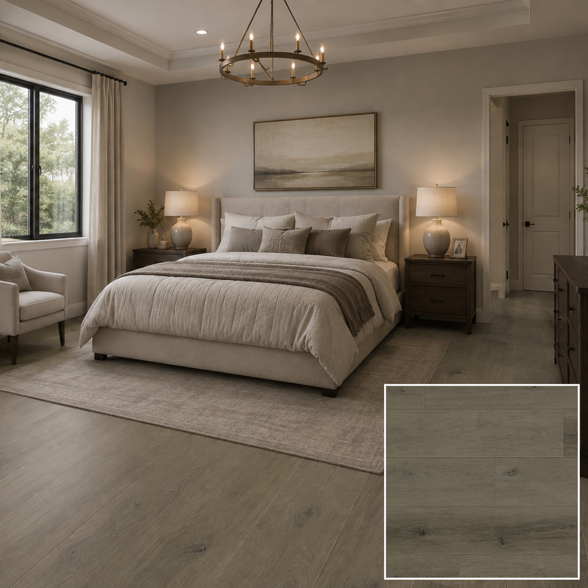 MuffleLVT | Glue Down Luxury Vinyl Tile