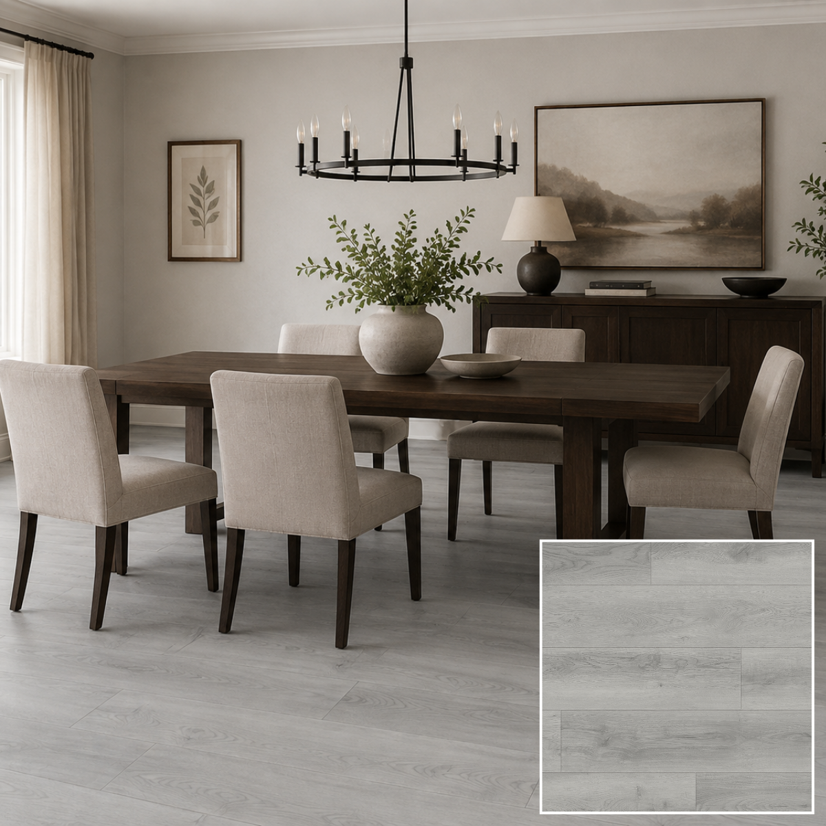 MuffleLVT | Glue Down Luxury Vinyl Tile